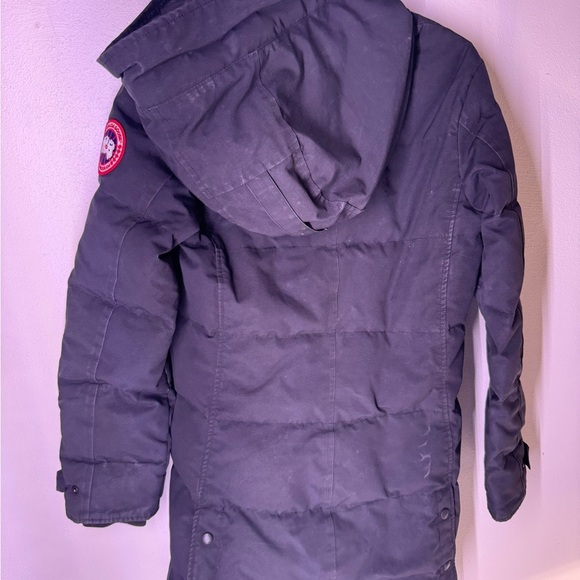 Used women’s Canada Goose Arctic Program coat / jacket Extra Small Tall Petite - Picture 6 of 7
